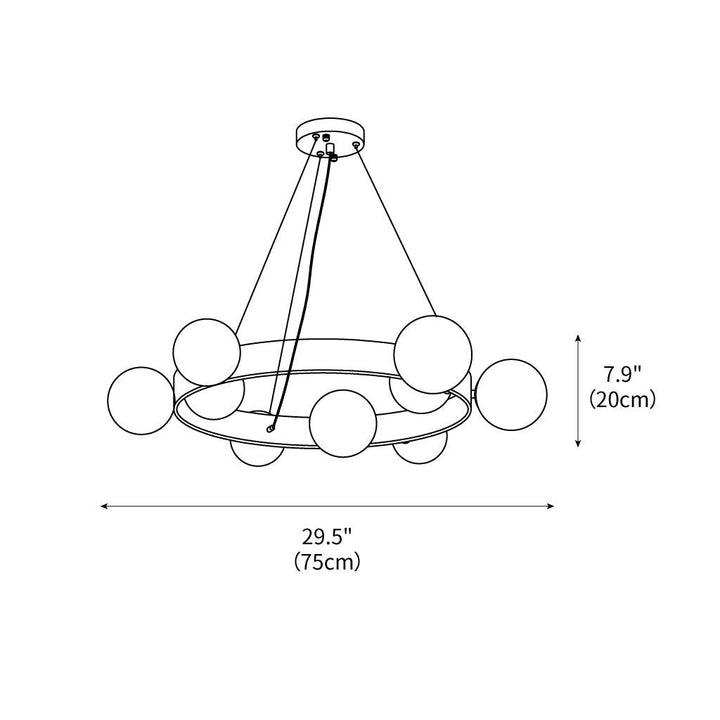 Cinema Chandelier – detail 3