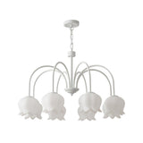 Curved Arm Bell Kronleuchter