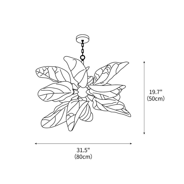 Dandelion Floccus Chandelier – detail 3