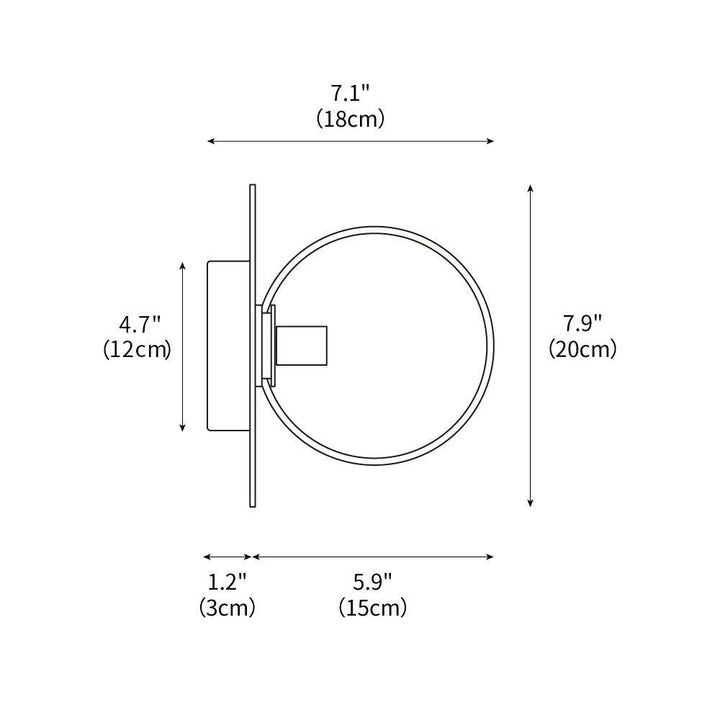 Liila Wall Lamp 5.9" – detail 3