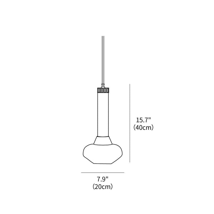 Micelu Pendant Lamp 7.9" – detail 3