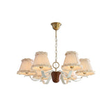 Colette Ruffled Pleat Chandelier