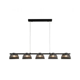 Conrad Ribbed Glass Linear Chandelier