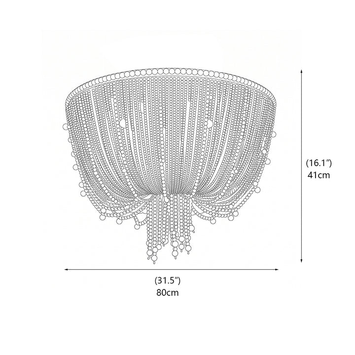 Cordelia Semi-Flush Mount Ceiling Lamp
