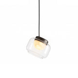 Ezra Organische Glazen Hanglamp