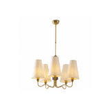 Snowflake Brass Chandelier