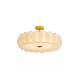 Penelope Glass Semi-Flush Mount Ceiling Light