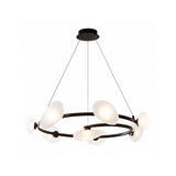 Rowan Pebble Glass Chandelier