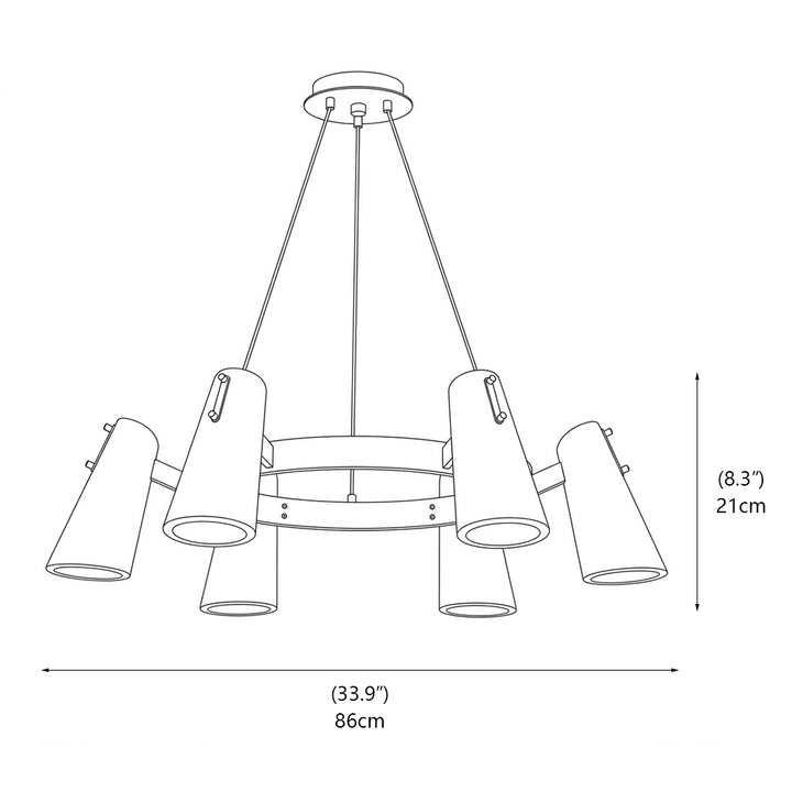 Valette Alabaster Chandelier