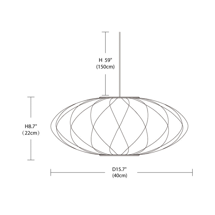 Nelson Bubble Pendant Lamp – detail 11