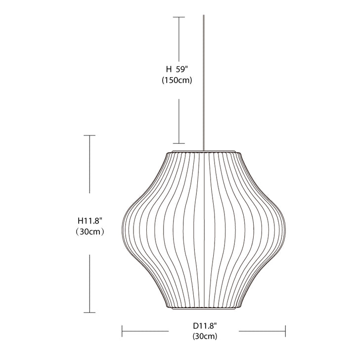 Nelson Bubble Pendant Lamp – detail 4