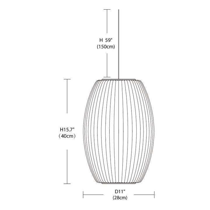 Nelson Bubble Pendant Lamp – detail 5