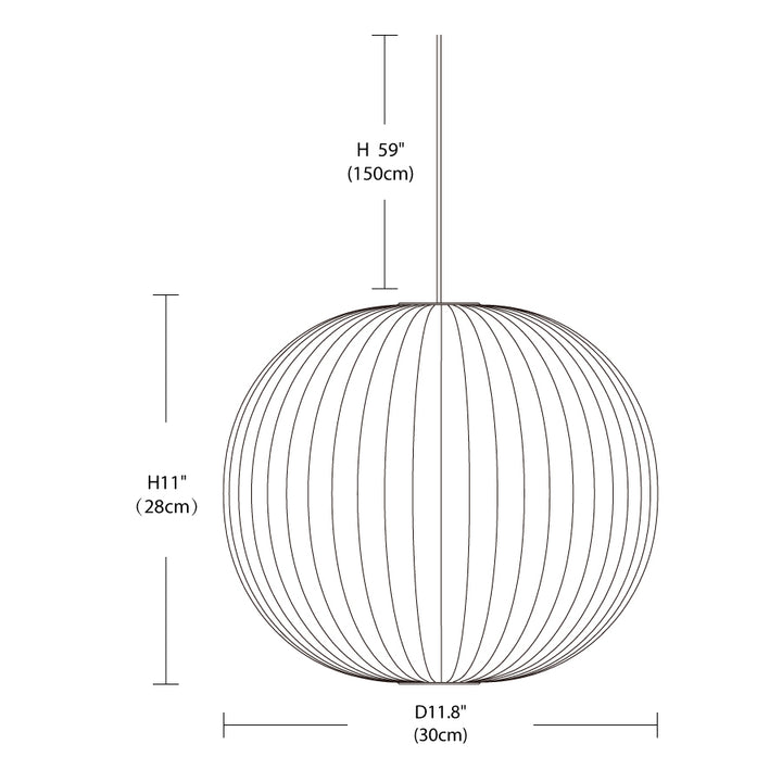Nelson Bubble Pendant Lamp – detail 6
