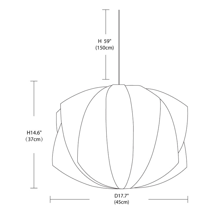 Nelson Bubble Pendant Lamp – detail 7