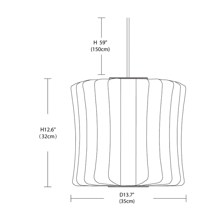 Nelson Bubble Pendant Lamp – detail 8