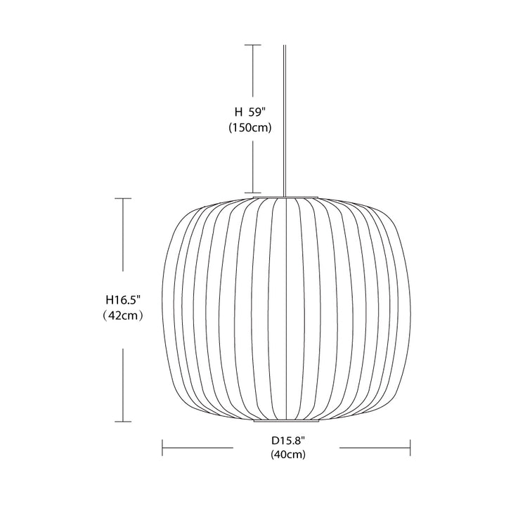 Nelson Bubble Pendant Lamp – detail 10
