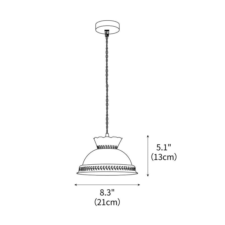 Provisions Pendant Light 8.3" – detail 3