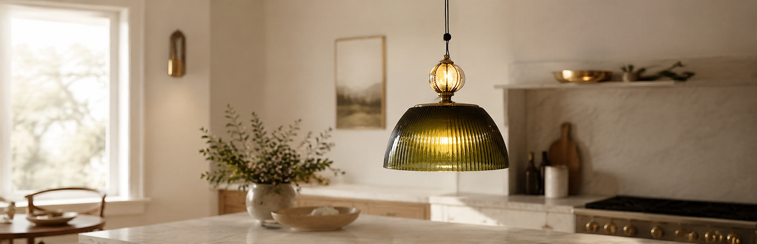 Vintage Glass Pendant Lights for a More Characterful Home