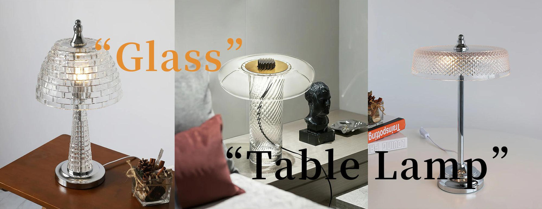 A Deep Dive into Three Stunning Table Lamps