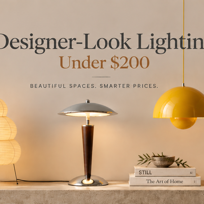 The $200 AD Look: 6 Designer-Grade Lighting Finds