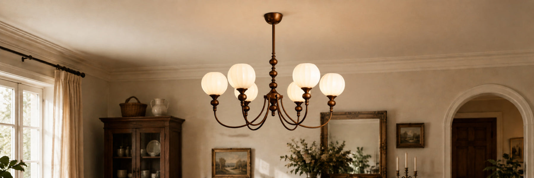 From Sketch to Glow: The Design Story Behind the Retro Monique Chandelier