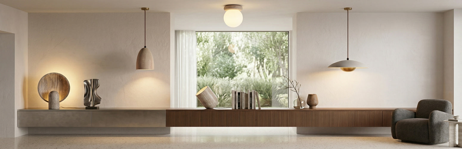 The Natural Light Sculpted by Time: Why Travertine Lighting is the “Earthly Luxury” Style You Need Right Now