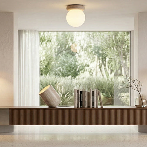 The Natural Light Sculpted by Time: Why Travertine Lighting is the “Earthly Luxury” Style You Need Right Now