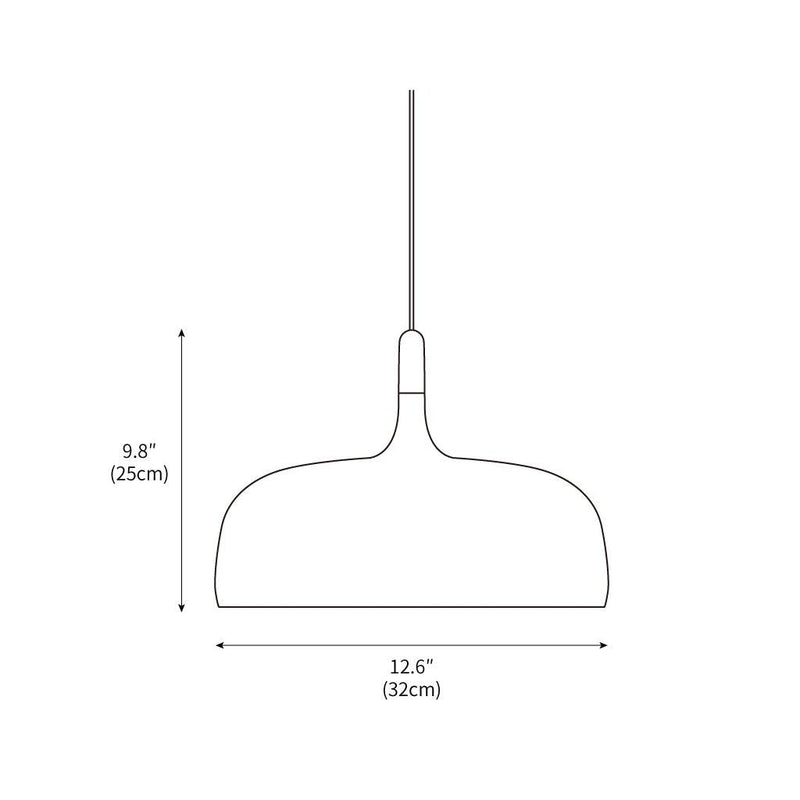 Acorn Pendant Light 12.6"