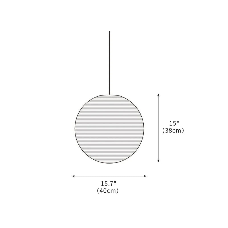 Akari A Pendant Light 15.7"