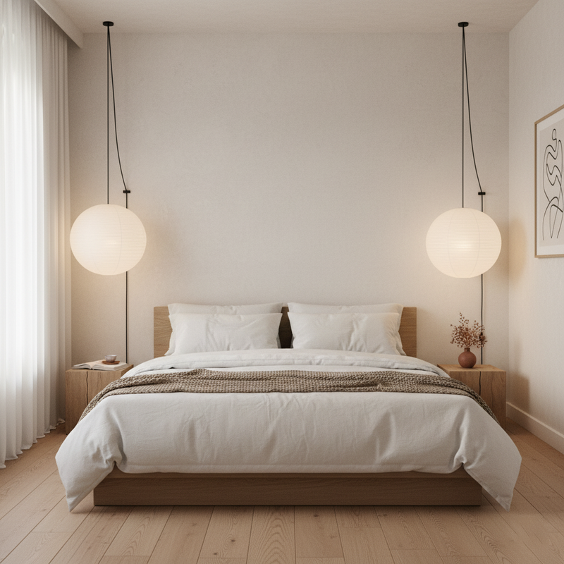 Akari A Pendant Swag Light 15.7"