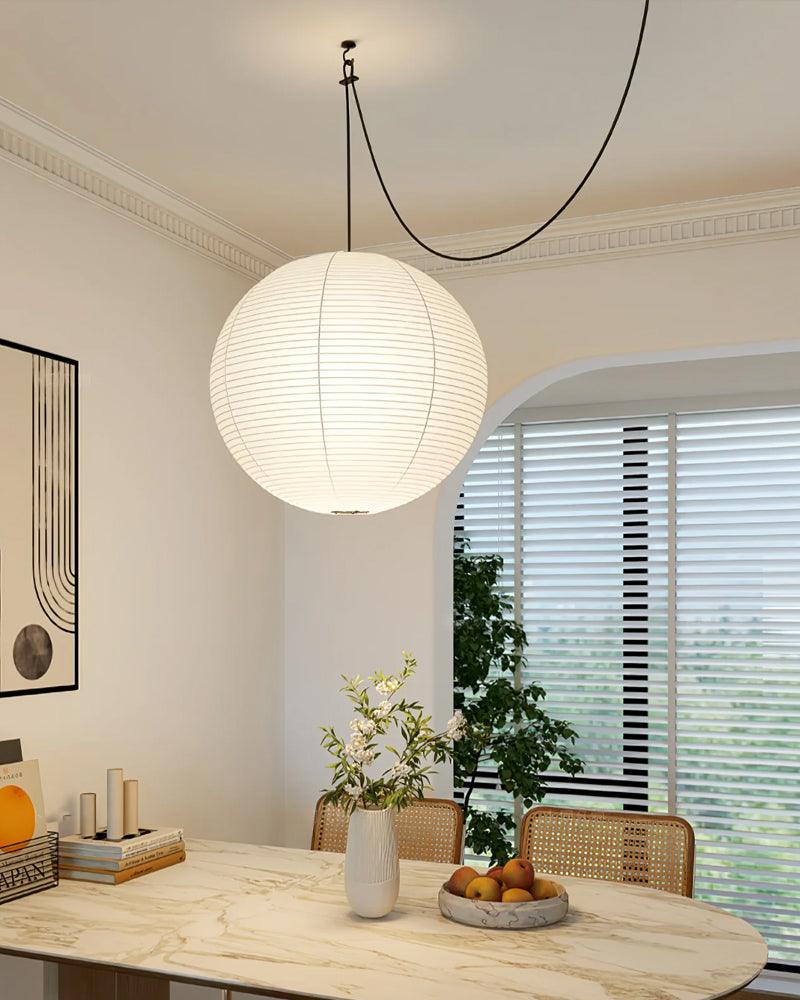 Akari A Pendant Swag Light 15.7"