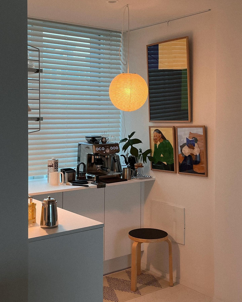 Akari A Pendant Swag Light 15.7"