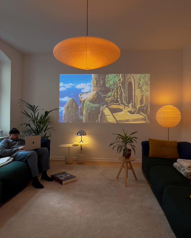 Akari Oval Pendant Light 19.7"