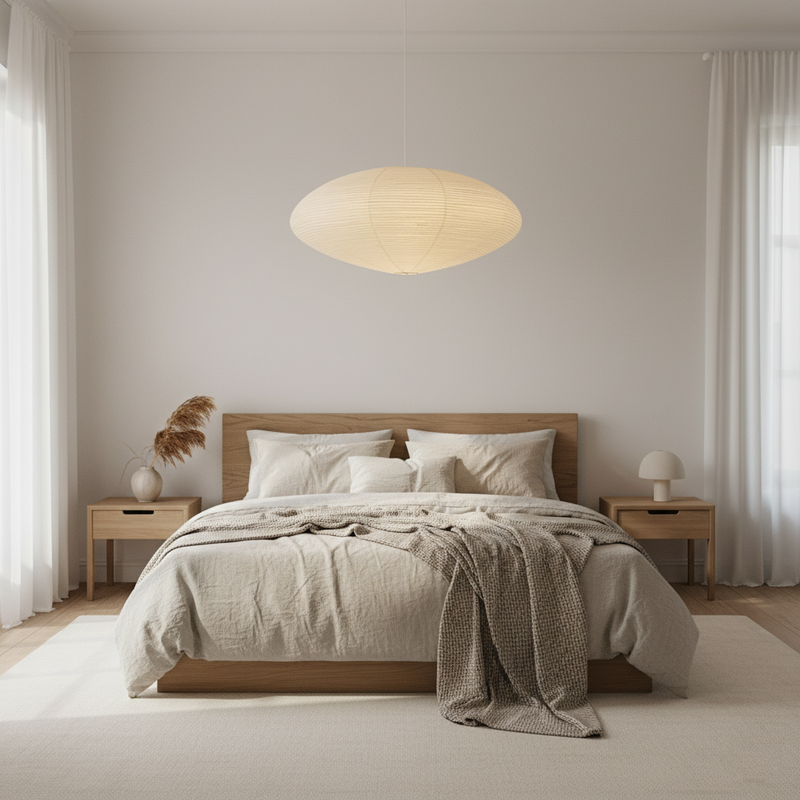 Akari Oval Pendant Light 19.7"