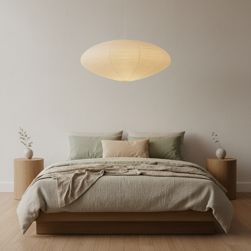 Akari Oval Pendant Light 19.7"