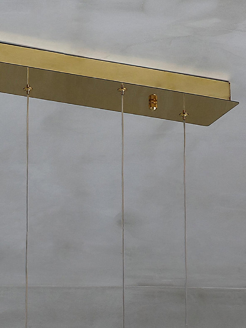 Alabaster Box Chandelier 28.3"