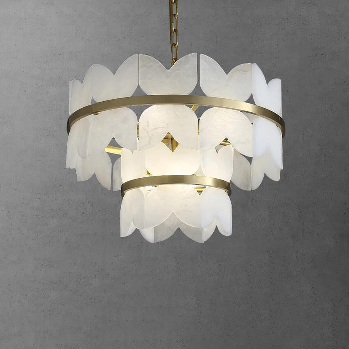 Alabaster Cloudscape Chandelier