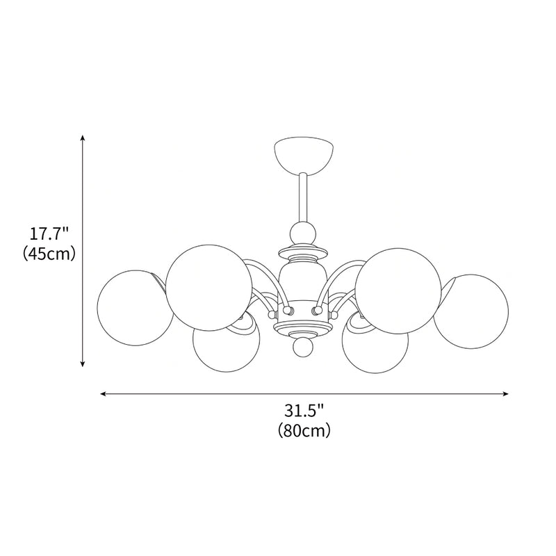 Alberia Chandelier