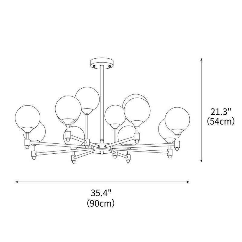 Alessio Globe Chandelier