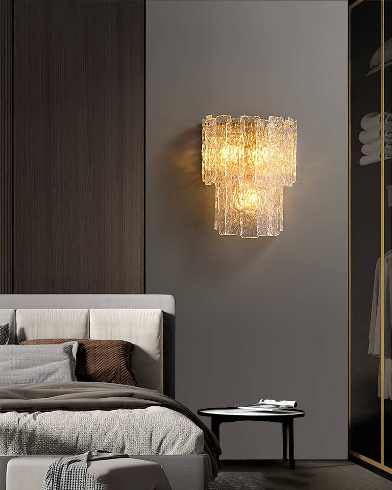 Almeria Glass Wall Light