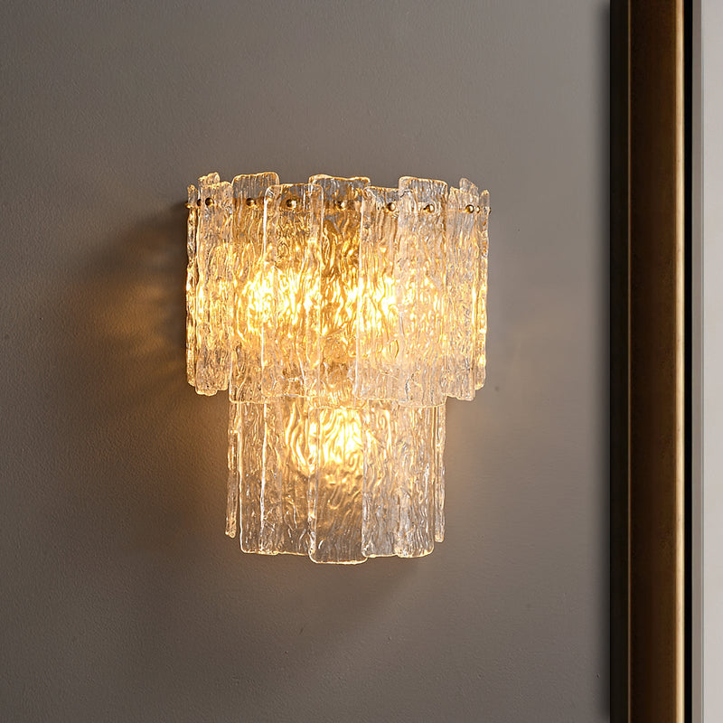 Almeria Glass Wall Light