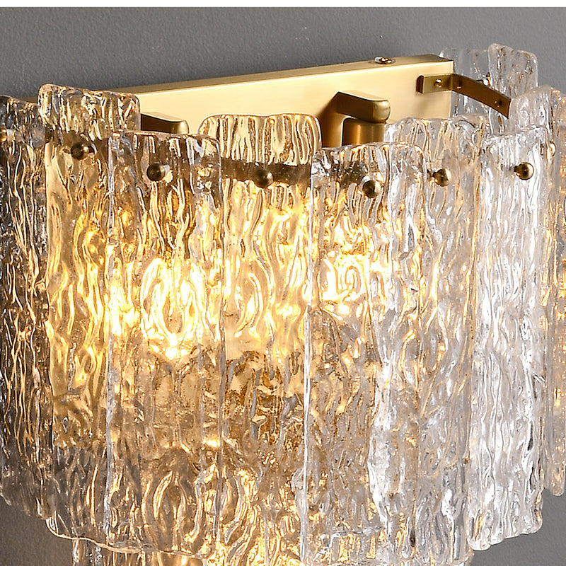 Almeria Glass Wall Light