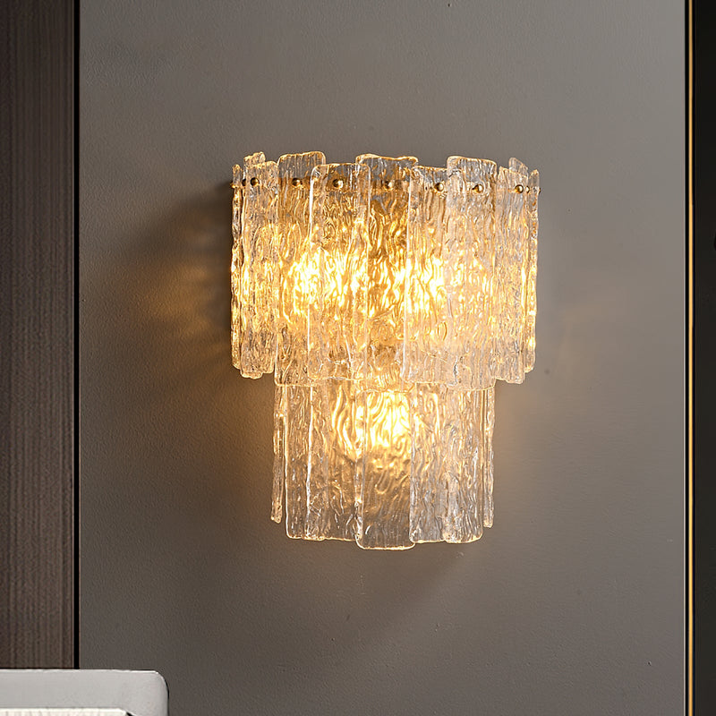 Almeria Glass Wall Light