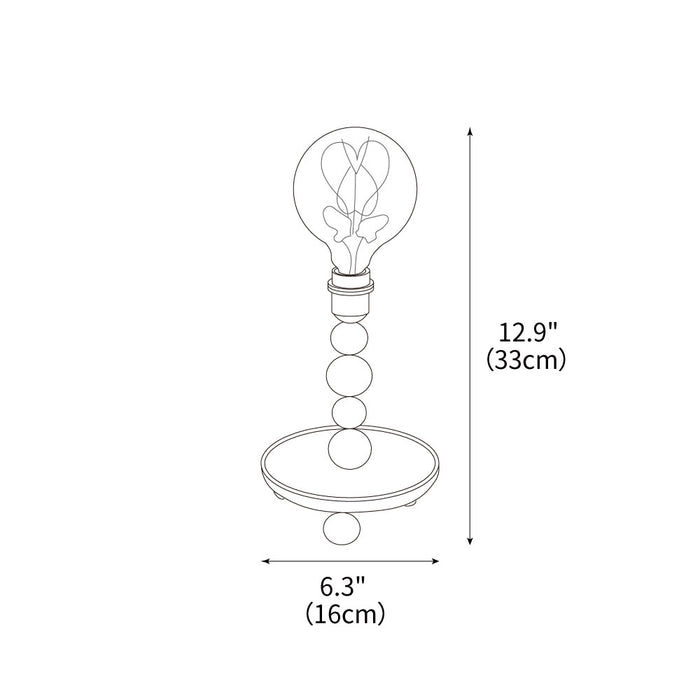 Anli Love Table Lamp 6.3"