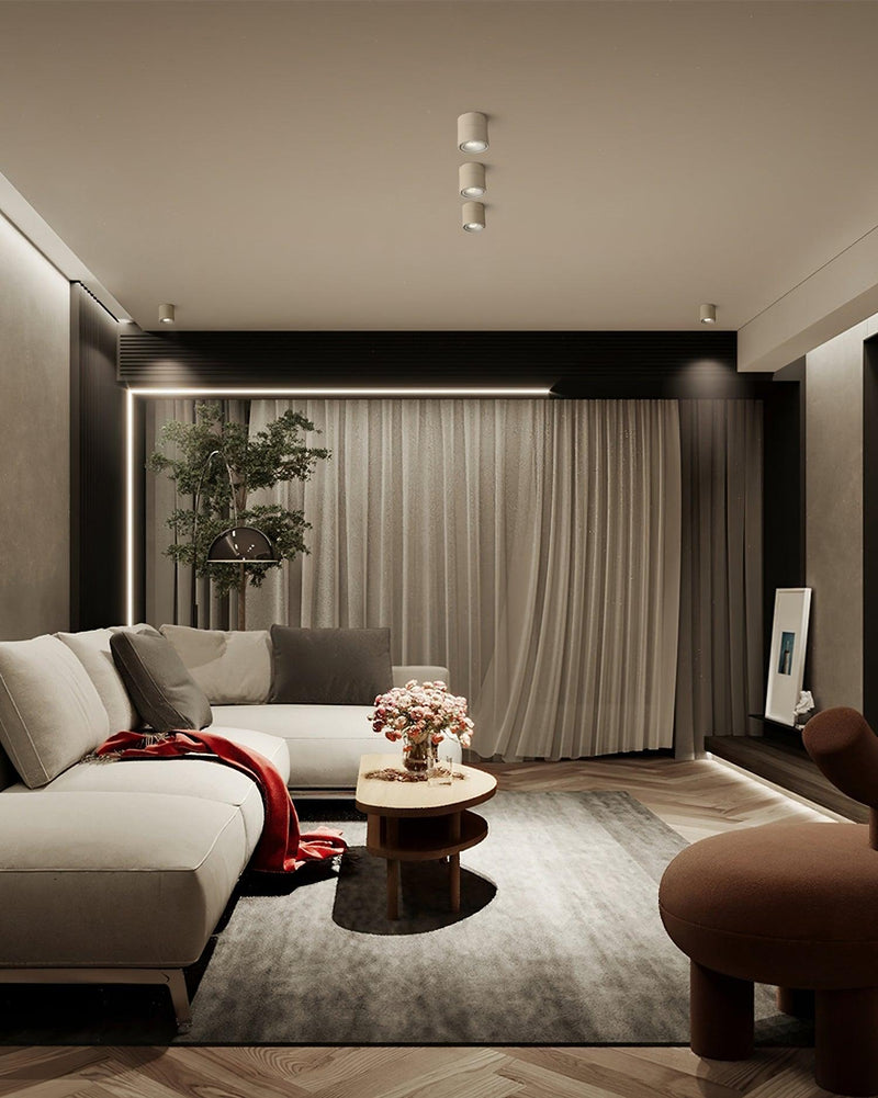 Anti-glare Nordic Surface Mounted Spotlight 3.9"