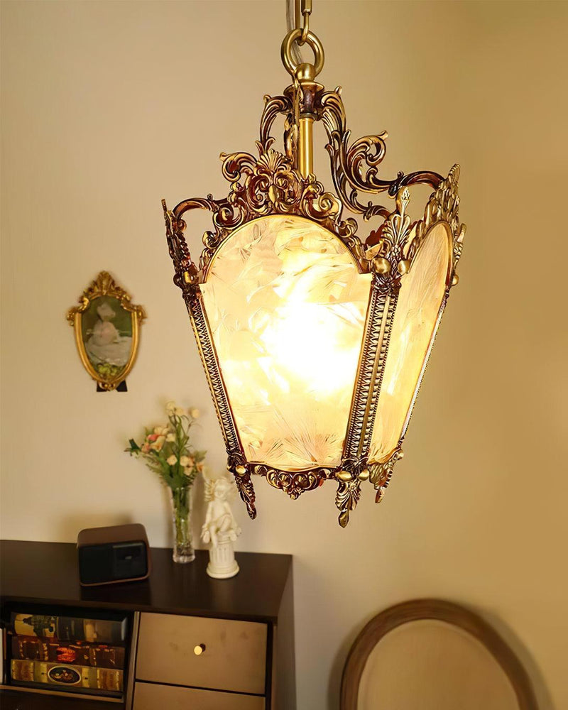 Antique Empire Pendant Lamp 9.1"