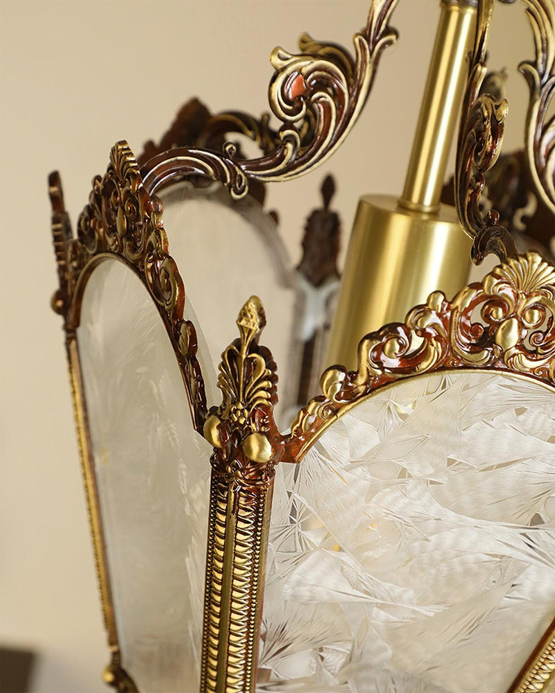 Antique Empire Pendant Lamp 9.1"