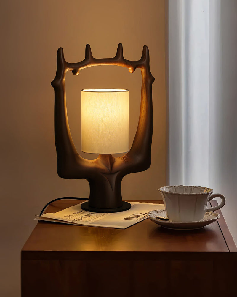 Antler Ring Table Lamp
