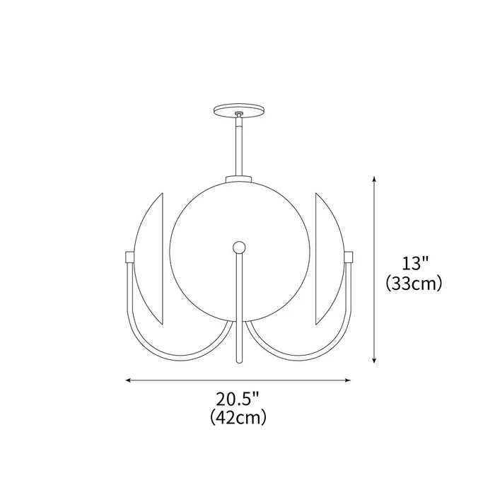 Celestial Orb Pendant Lamp