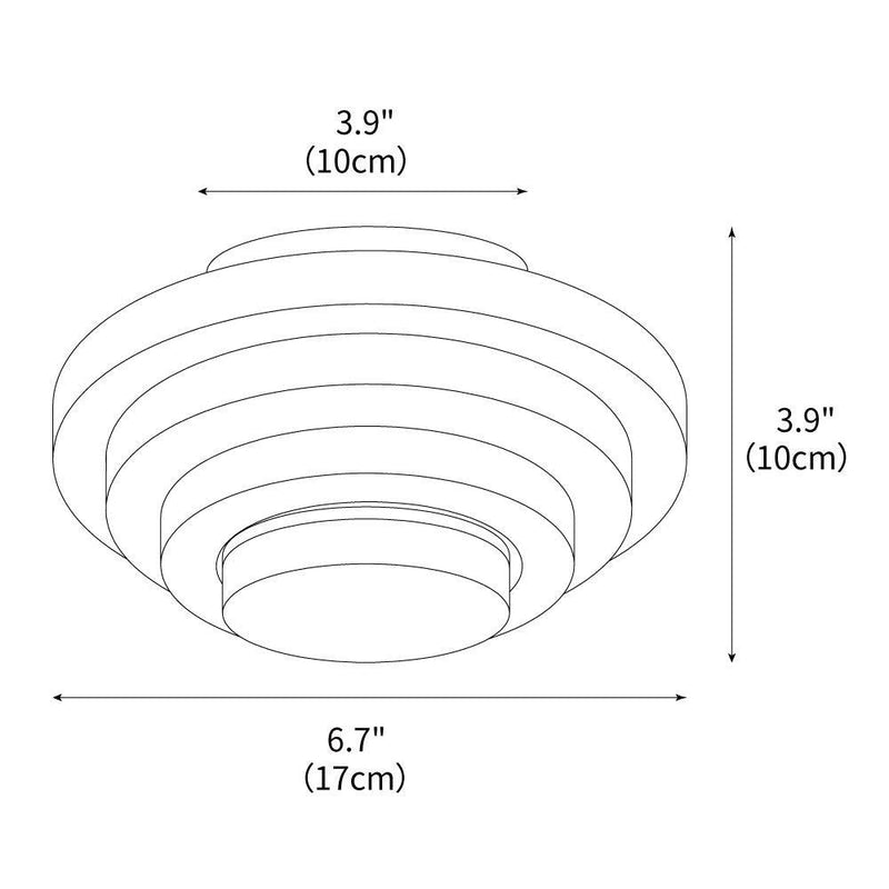 Aperture Ceiling Lamp 6.7"